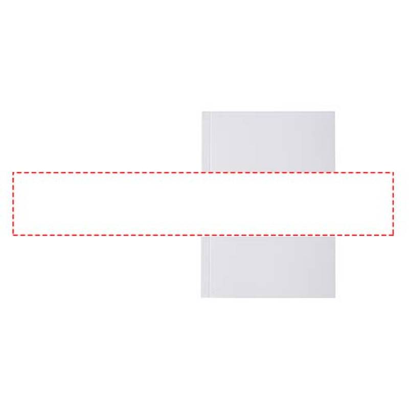 Poznámkový blok Novella Austen A6 s mäkkou väzbou - 100 listov, biela Poznámkový blok Novella Austen A6 s mäkkou väzbou - 100 listov, biela