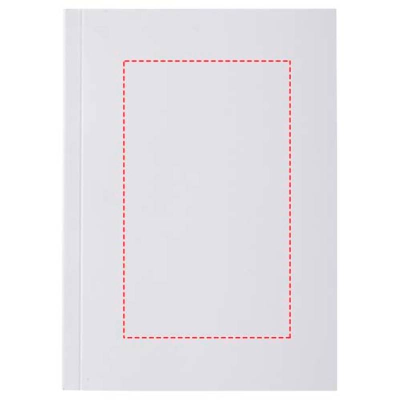 Poznámkový blok Novella Austen A6 s mäkkou väzbou - 100 listov, biela Poznámkový blok Novella Austen A6 s mäkkou väzbou - 100 listov, biela