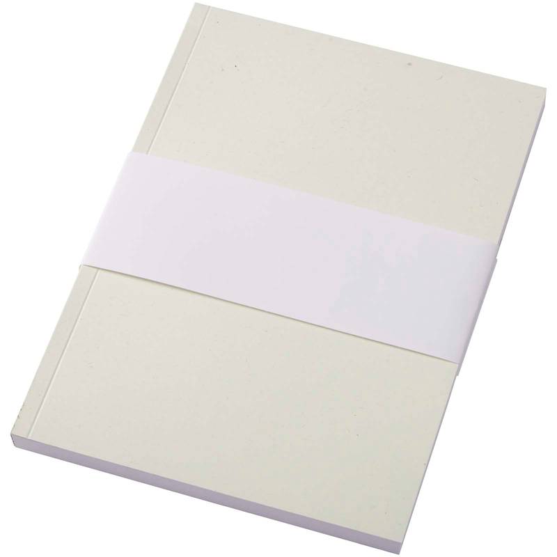 Recyklovaný blok Novella Austen s mäkkou väzbou A5 – 100 listov, biela Ivory Recyklovaný blok Novella Austen s mäkkou väzbou A5 – 100 listov, biela Ivory