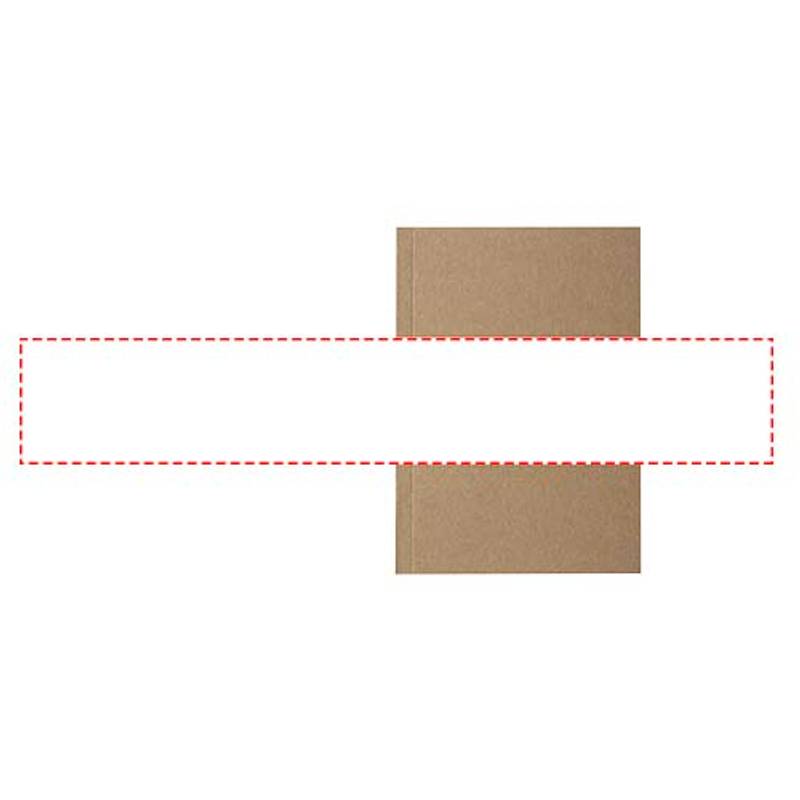 Recyklovaný kraftový poznámkový blok Novella Austen A6 v mäkkej väzbe - 50 listov, hnedá Natural Recyklovaný kraftový poznámkový blok Novella Austen A6 v mäkkej väzbe - 50 listov, hnedá Natural