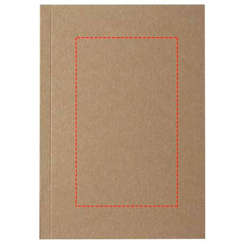 Recyklovaný kraftový poznámkový blok Novella Austen A6 v mäkkej väzbe - 50 listov, hnedá Natural Recyklovaný kraftový poznámkový blok Novella Austen A6 v mäkkej väzbe - 50 listov, hnedá Natural