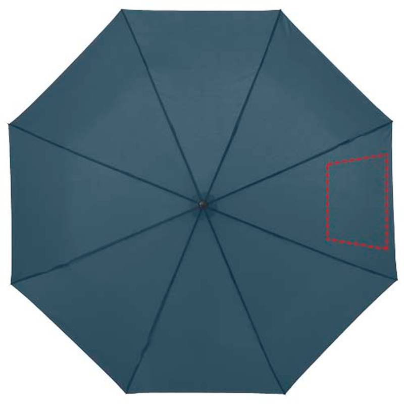 21,5" skladací dáždnik Ida, modrá Hale 21,5" skladací dáždnik Ida, modrá Hale