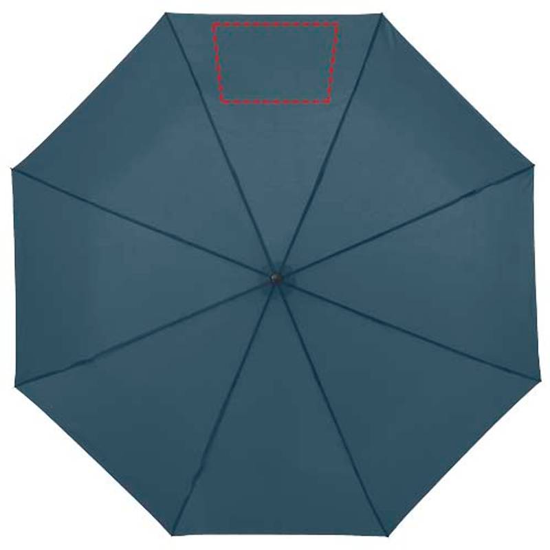 21,5" skladací dáždnik Ida, modrá Hale 21,5" skladací dáždnik Ida, modrá Hale