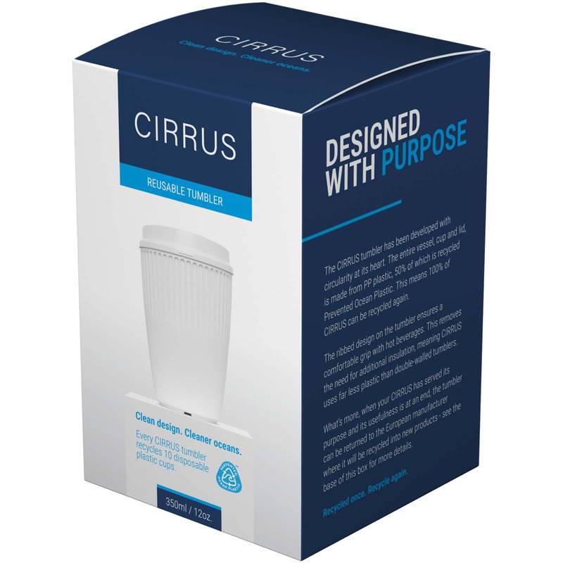 350ml hrnek Cirrus, bílá 350ml hrnek Cirrus, bílá