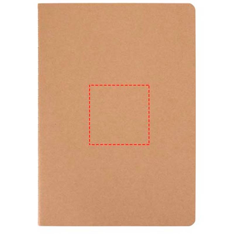 Slyk A5 kraftový zápisník s linajkovými stránkami, hnedá Natural Slyk A5 kraftový zápisník s linajkovými stránkami, hnedá Natural