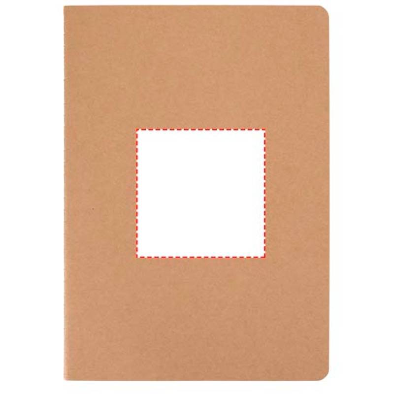 Slyk A5 kraftový zápisník s linajkovými stránkami, hnedá Natural Slyk A5 kraftový zápisník s linajkovými stránkami, hnedá Natural