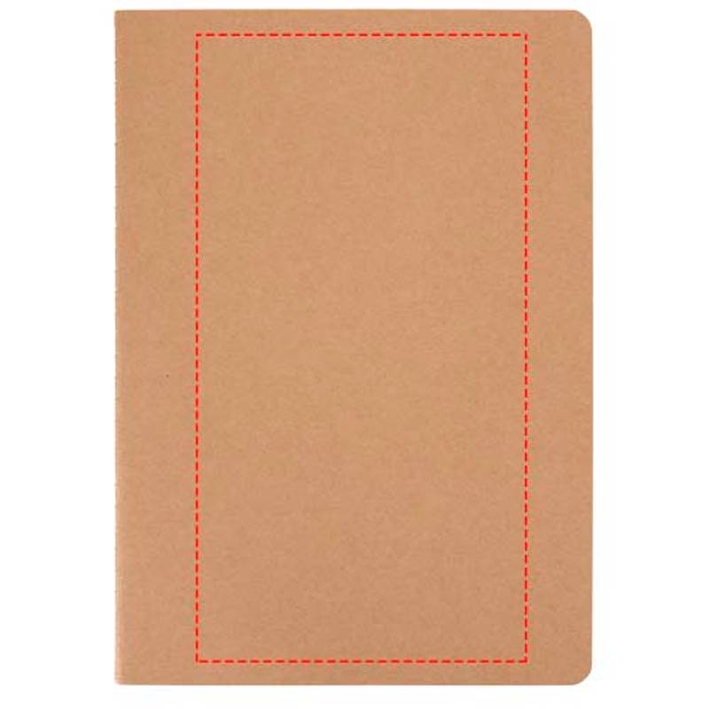 Slyk A5 kraftový zápisník s linajkovými stránkami, hnedá Natural Slyk A5 kraftový zápisník s linajkovými stránkami, hnedá Natural