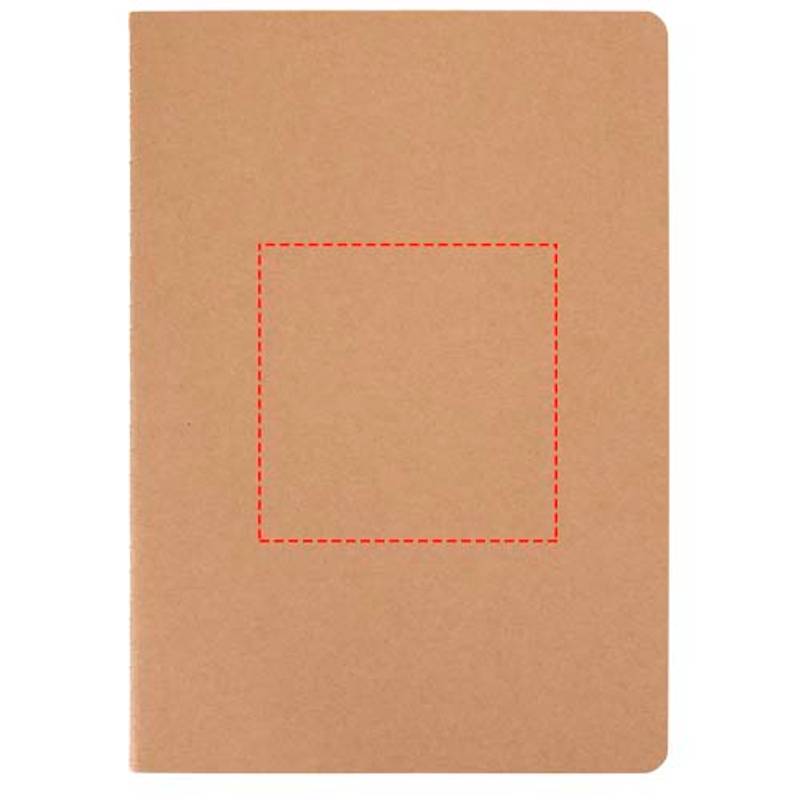 Slyk A5 kraftový zápisník s linajkovými stránkami, hnedá Natural Slyk A5 kraftový zápisník s linajkovými stránkami, hnedá Natural