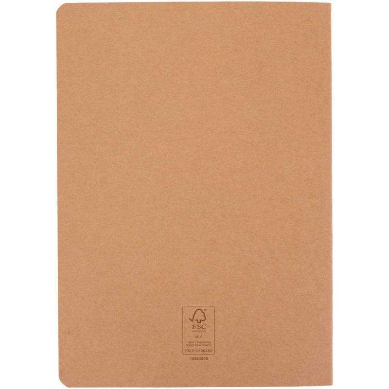 Slyk A5 kraftový zápisník s linajkovými stránkami, hnedá Natural Slyk A5 kraftový zápisník s linajkovými stránkami, hnedá Natural