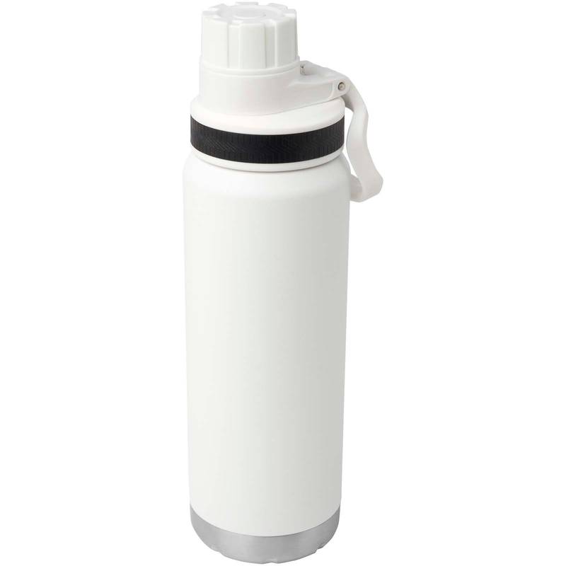 Nerezová fľaša na vodu Fortis s obsahom 700 ml a medenou vákuovou izoláciou, biela Nerezová fľaša na vodu Fortis s obsahom 700 ml a medenou vákuovou izoláciou, biela