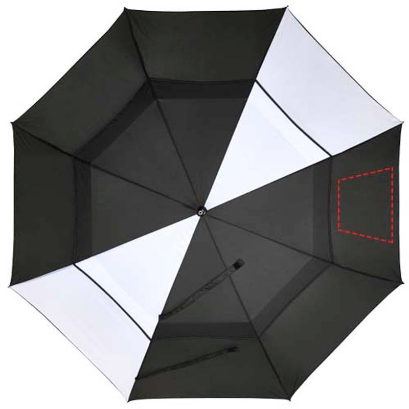 Jeff větruodolný golfový deštník, 55", bílá Jeff větruodolný golfový deštník, 55", bílá