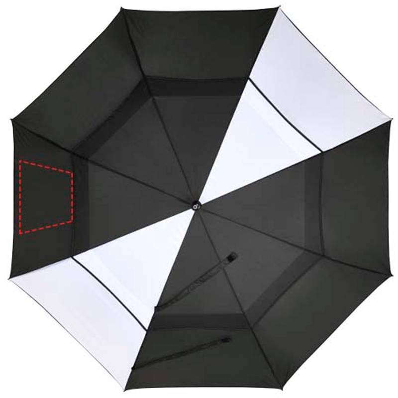 Jeff větruodolný golfový deštník, 55", bílá Jeff větruodolný golfový deštník, 55", bílá