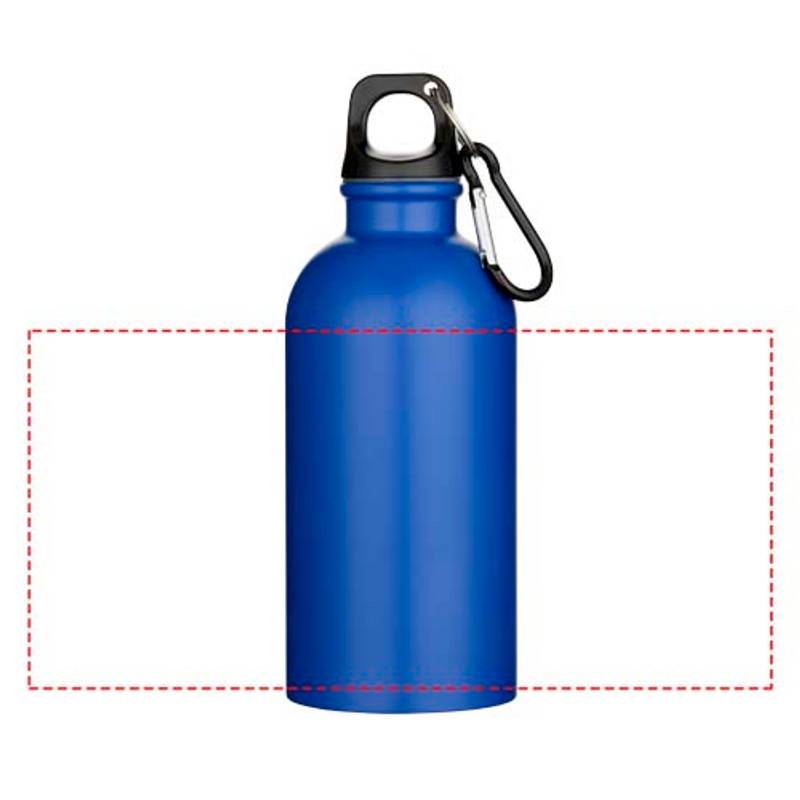 400ml jednostenná fľaša na vodu Oregon z nerezovej ocele , karabínou a matnou povrc, modrá Royal 400ml jednostenná fľaša na vodu Oregon z nerezovej ocele , karabínou a matnou povrc, modrá Royal