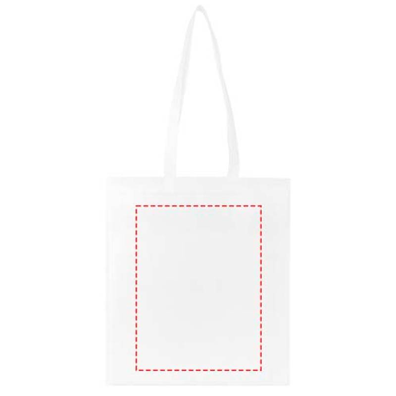 EcoSeal GRS recyklovaná netkaná nákupná taška, 6 l, biela EcoSeal GRS recyklovaná netkaná nákupná taška, 6 l, biela