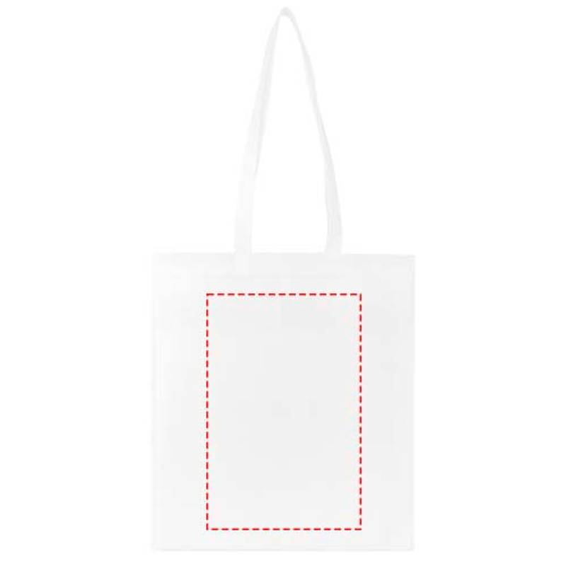 EcoSeal GRS recyklovaná netkaná nákupná taška, 6 l, biela EcoSeal GRS recyklovaná netkaná nákupná taška, 6 l, biela