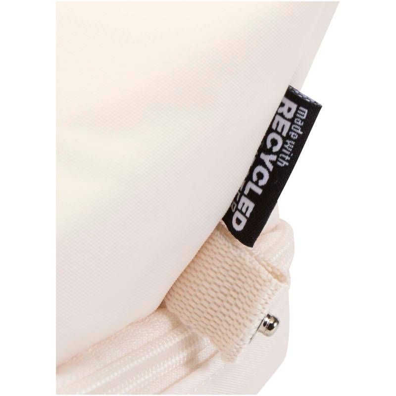 Cestovná toaletná taška Trip Aware™ z recyklovaného materiálu s objemom 6 l, biela Creme Cestovná toaletná taška Trip Aware™ z recyklovaného materiálu s objemom 6 l, biela Creme