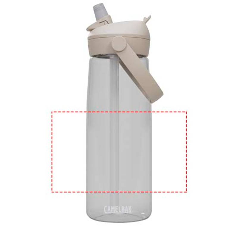 Camelbak® Thrive Flip 750ml Tritan Renew fľaša na vodu s výklopnou slamkou, transparentná Camelbak® Thrive Flip 750ml Tritan Renew fľaša na vodu s výklopnou slamkou, transparentná