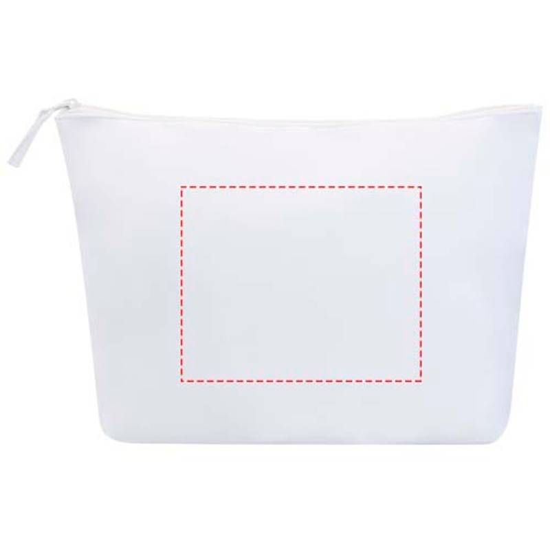 GRS recyklovaná sada toaletných taštičiek Swift, biela GRS recyklovaná sada toaletných taštičiek Swift, biela