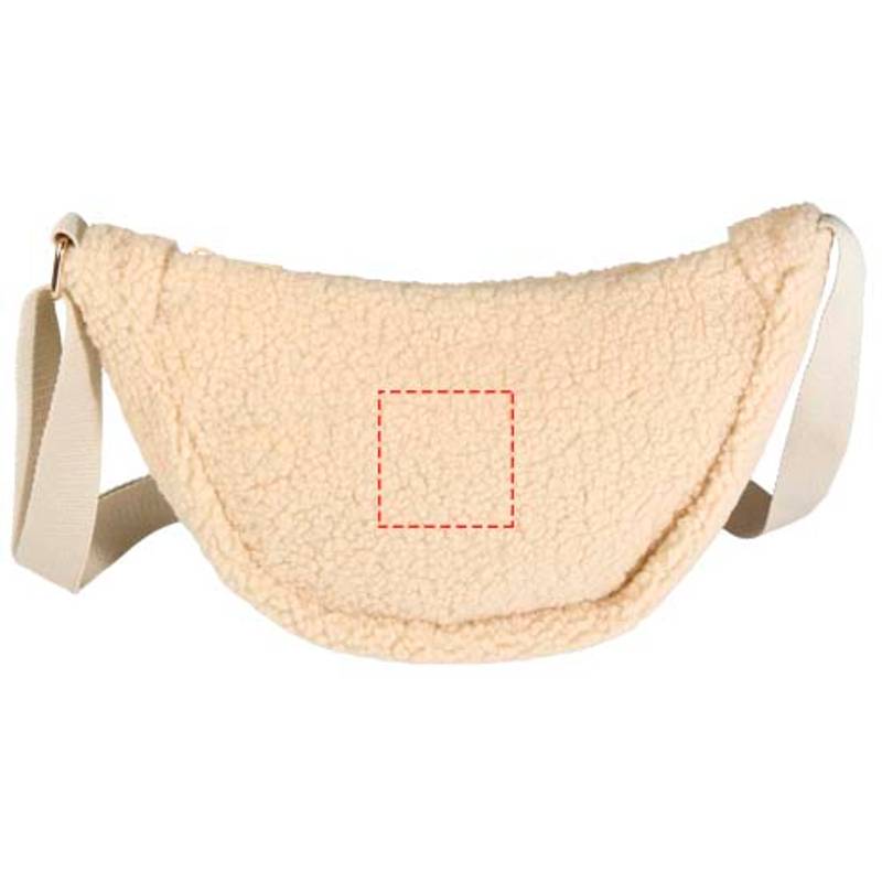 Bear GRS recyklovaná sherpa ľadvinka 3 l, hnedá Natural Bear GRS recyklovaná sherpa ľadvinka 3 l, hnedá Natural