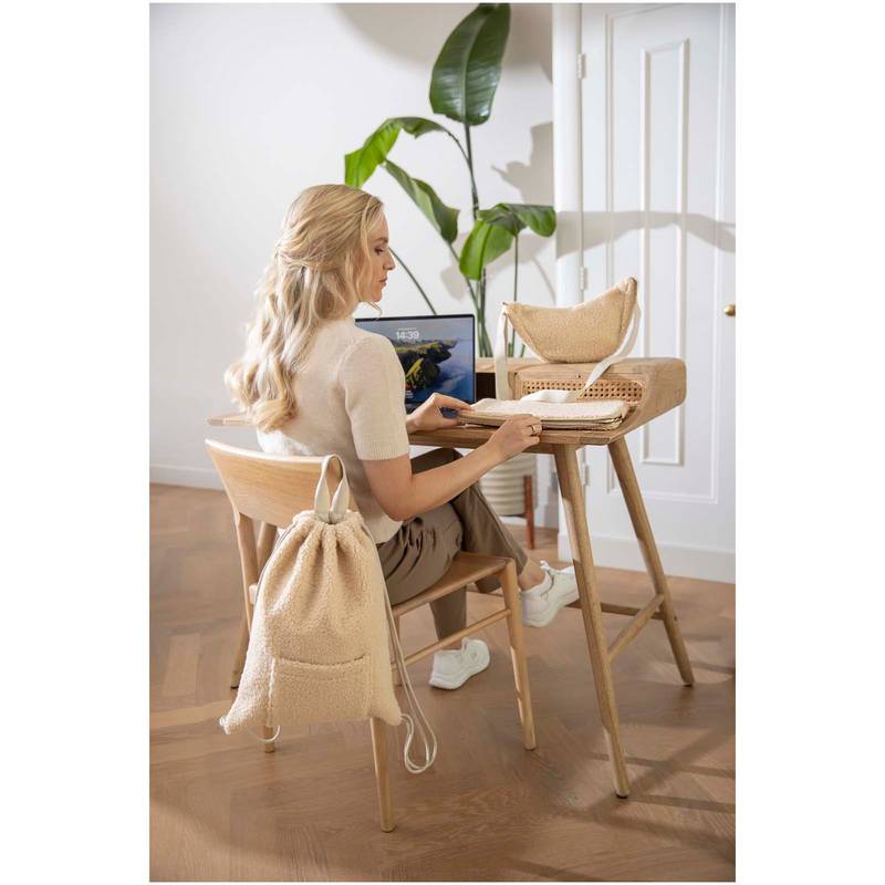 Bear GRS recyklovaná sherpa ľadvinka 3 l, hnedá Natural Bear GRS recyklovaná sherpa ľadvinka 3 l, hnedá Natural