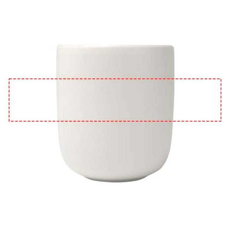 Male súprava 2 keramických hrnčekov 200 ml, biela Male súprava 2 keramických hrnčekov 200 ml, biela