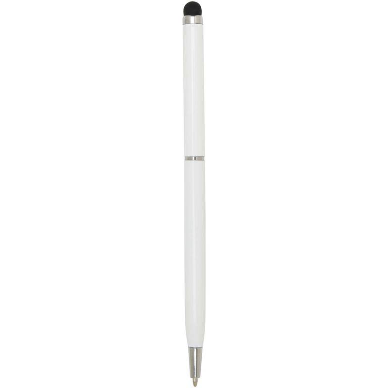 Ore aluminium ballpoint pen with stylus, biela Ore aluminium ballpoint pen with stylus, biela