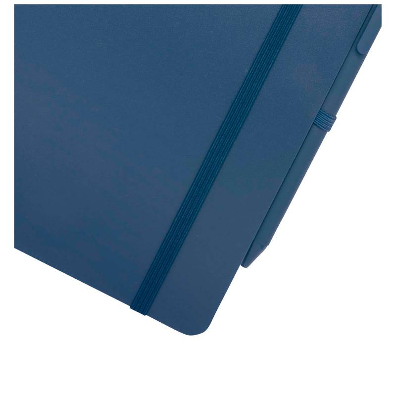 Zápisník s pevnou obálkou formátu A5 Thalaasa s guľôčkovým perom, modrá Aquamarine Zápisník s pevnou obálkou formátu A5 Thalaasa s guľôčkovým perom, modrá Aquamarine