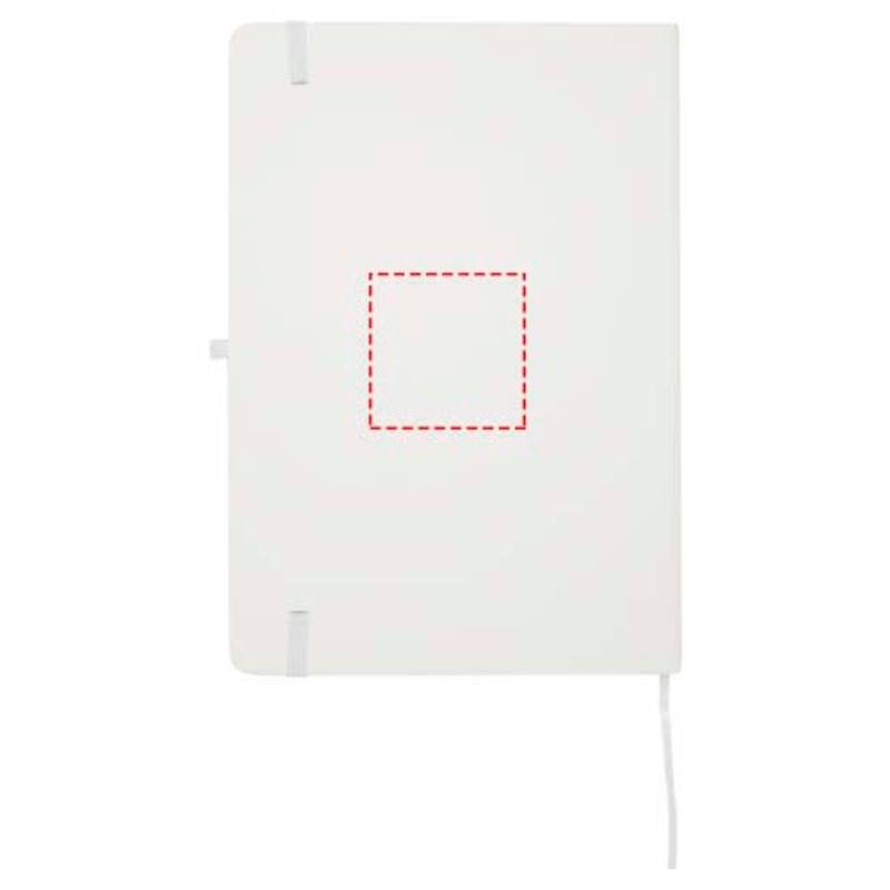 Zápisník formátu A5 s pevnou obálkou Spectrum Plus, bílá Zápisník formátu A5 s pevnou obálkou Spectrum Plus, bílá