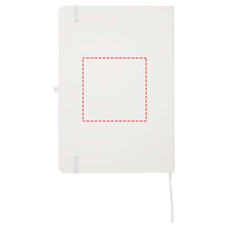 Zápisník formátu A5 s pevnou obálkou Spectrum Plus, bílá Zápisník formátu A5 s pevnou obálkou Spectrum Plus, bílá