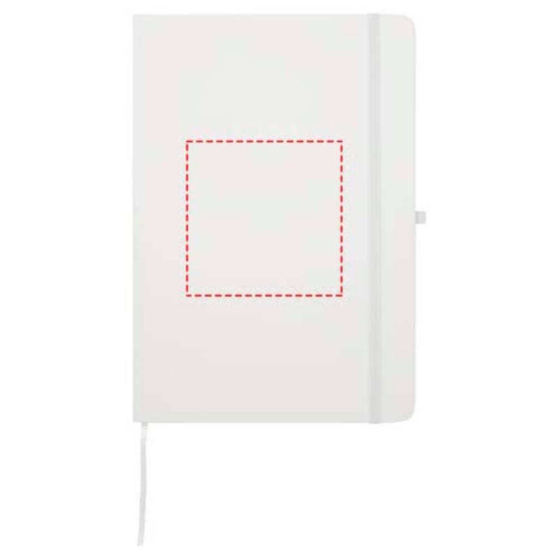 Zápisník formátu A5 s pevnou obálkou Spectrum Plus, biela Zápisník formátu A5 s pevnou obálkou Spectrum Plus, biela