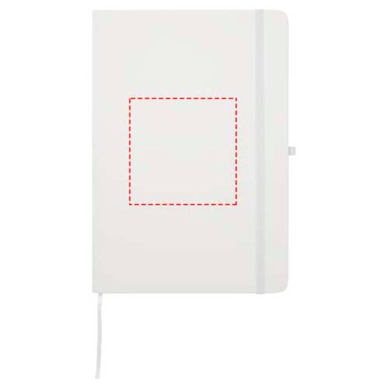 Zápisník formátu A5 s pevnou obálkou Spectrum Plus, bílá Zápisník formátu A5 s pevnou obálkou Spectrum Plus, bílá