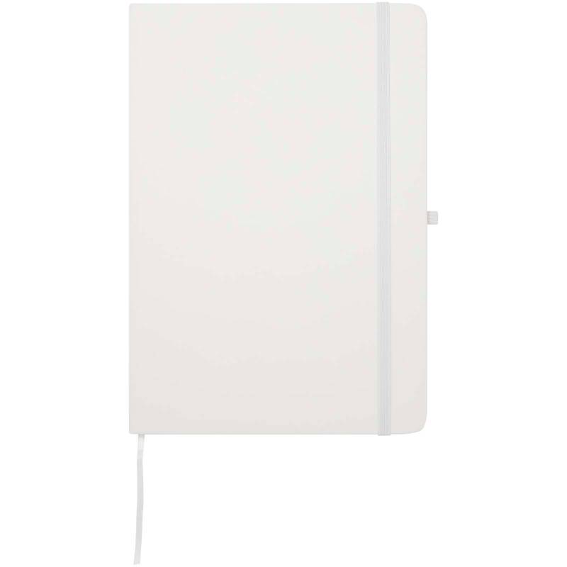 Zápisník formátu A5 s pevnou obálkou Spectrum Plus, biela Zápisník formátu A5 s pevnou obálkou Spectrum Plus, biela
