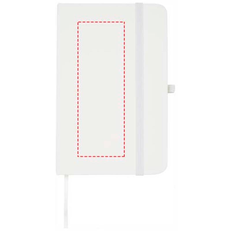 Zápisník formátu A6 s pevnou obálkou Spectrum Plus, biela Zápisník formátu A6 s pevnou obálkou Spectrum Plus, biela