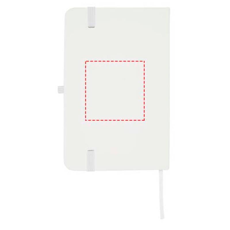 Zápisník formátu A6 s pevnou obálkou Spectrum Plus, biela Zápisník formátu A6 s pevnou obálkou Spectrum Plus, biela