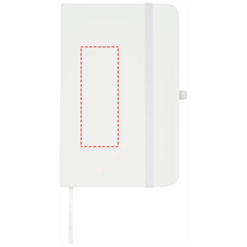 Zápisník formátu A6 s pevnou obálkou Spectrum Plus, biela Zápisník formátu A6 s pevnou obálkou Spectrum Plus, biela