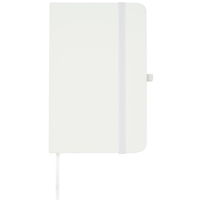 Zápisník formátu A6 s pevnou obálkou Spectrum Plus, biela Zápisník formátu A6 s pevnou obálkou Spectrum Plus, biela