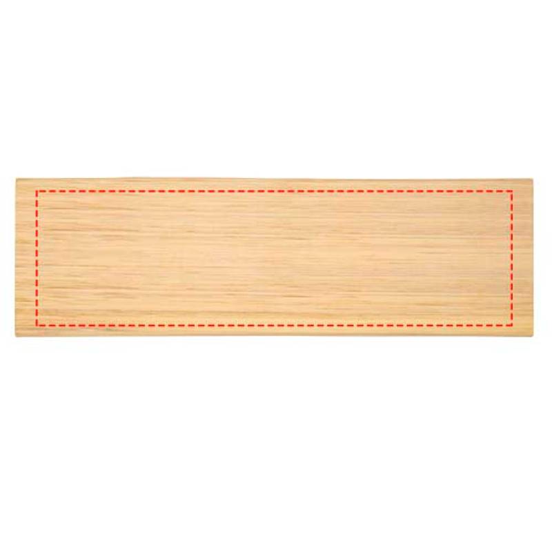 Sada bambusového kuličkového pera a mikrotužky Oblys, hnědá Natural Sada bambusového kuličkového pera a mikrotužky Oblys, hnědá Natural