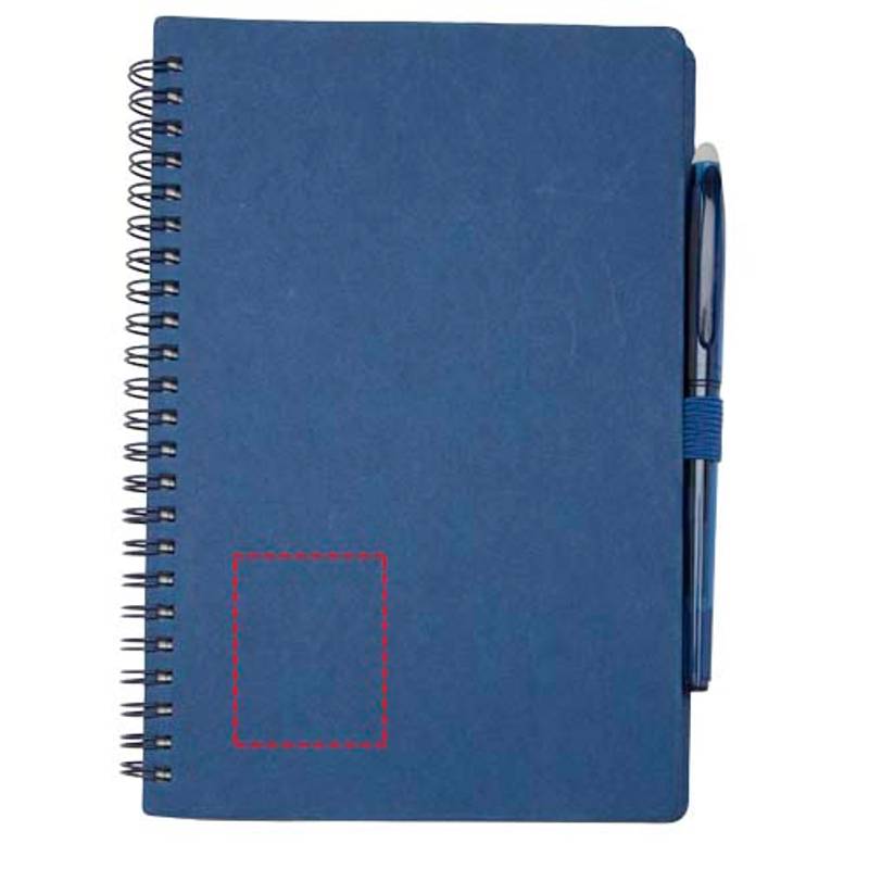 Súprava opakovane použiteľného zápisníka s mäkkou obálkou a perá Slate, modrá Navy Súprava opakovane použiteľného zápisníka s mäkkou obálkou a perá Slate, modrá Navy