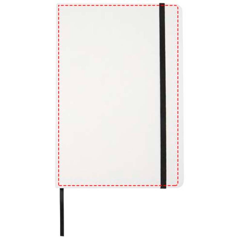 Holm zápisník formátu A5 z kamenného papiera s linajkovými stránkami, biela Holm zápisník formátu A5 z kamenného papiera s linajkovými stránkami, biela