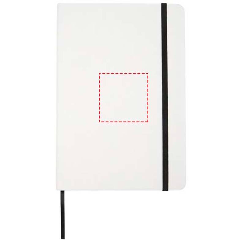 Holm zápisník formátu A5 z kamenného papiera s linajkovými stránkami, biela Holm zápisník formátu A5 z kamenného papiera s linajkovými stránkami, biela