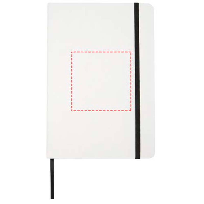Holm zápisník formátu A5 z kamenného papiera s linajkovými stránkami, biela Holm zápisník formátu A5 z kamenného papiera s linajkovými stránkami, biela