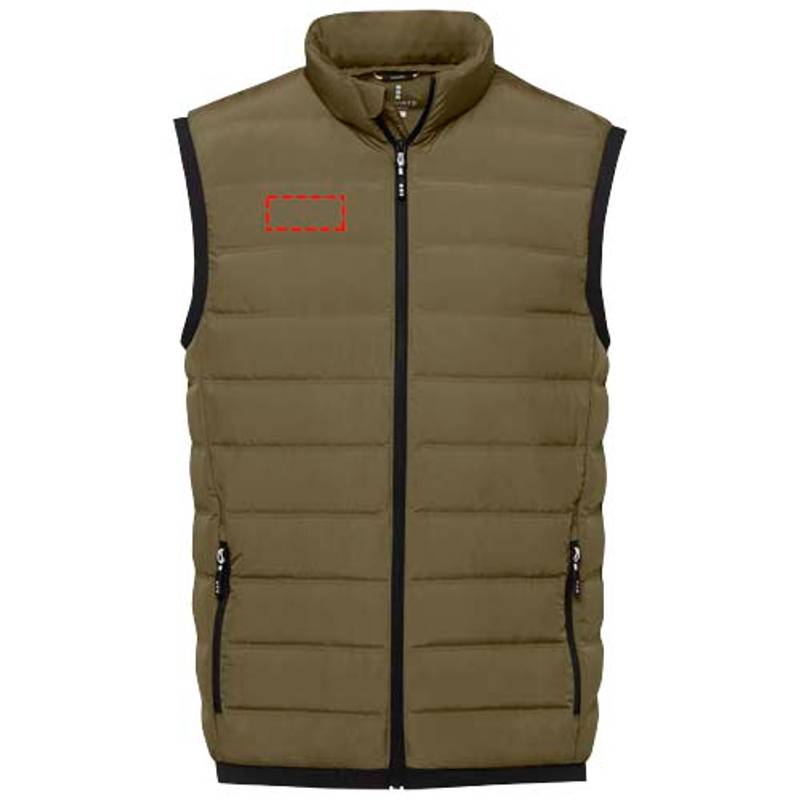 Pánsky zateplený páperový bodywarmer Caltha, zelená Forest, XS Pánsky zateplený páperový bodywarmer Caltha, zelená Forest, XS
