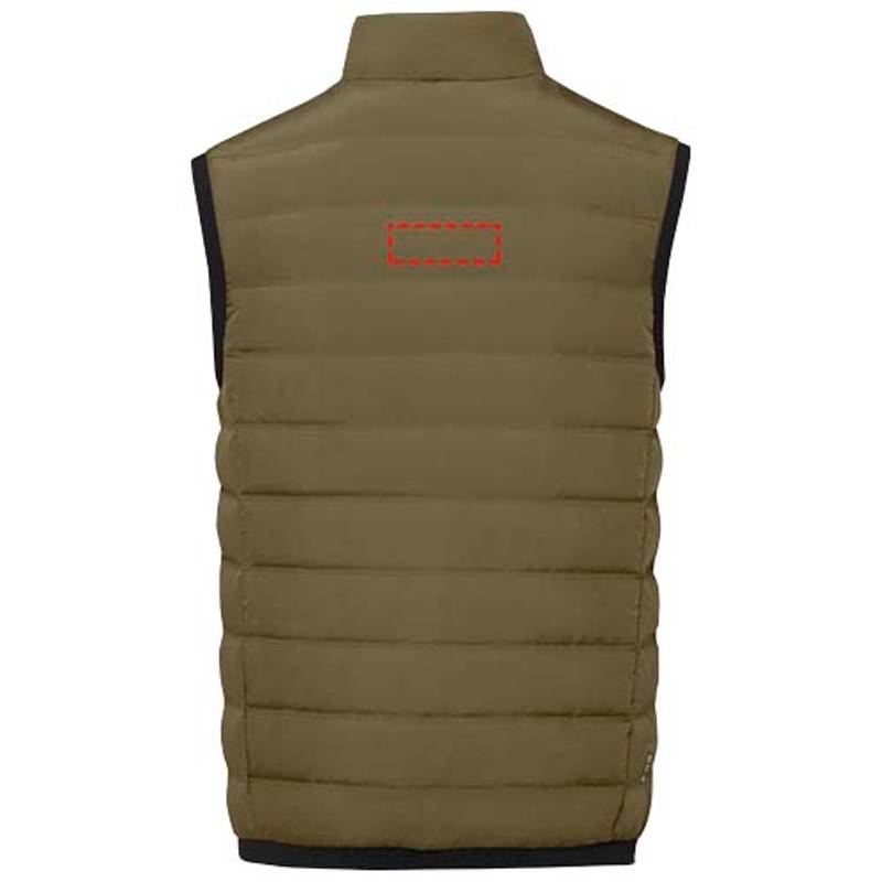 Pánsky zateplený páperový bodywarmer Caltha, zelená Forest, XS Pánsky zateplený páperový bodywarmer Caltha, zelená Forest, XS