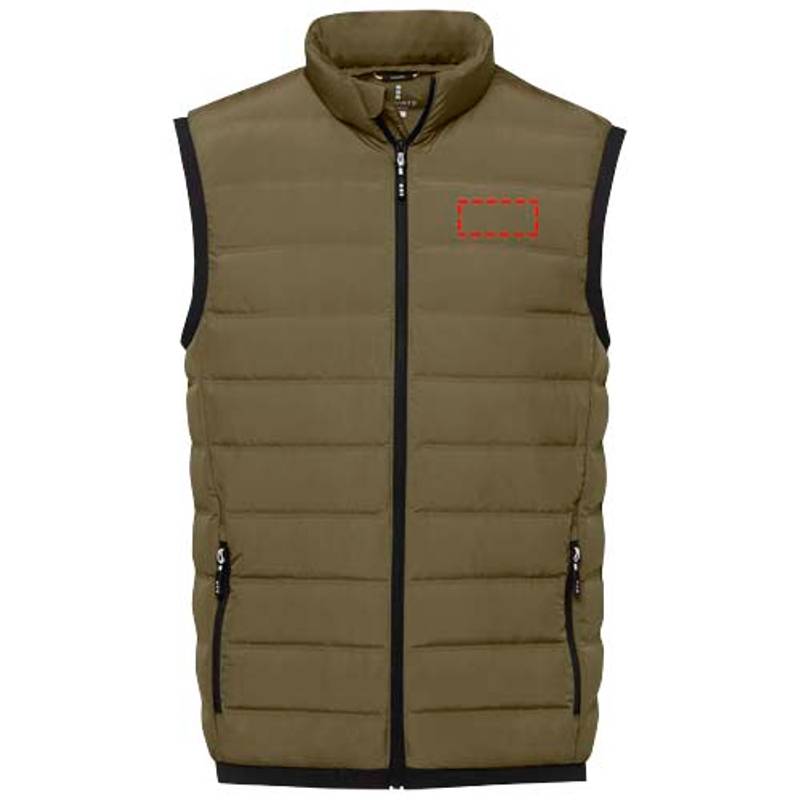 Pánsky zateplený páperový bodywarmer Caltha, zelená Forest, XS Pánsky zateplený páperový bodywarmer Caltha, zelená Forest, XS
