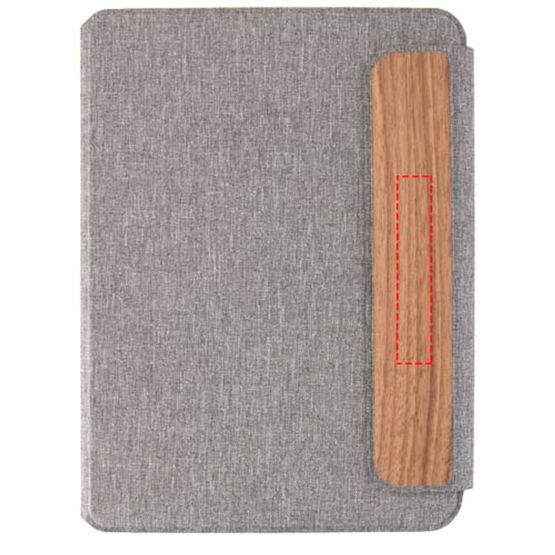 Andean A5 recyklované portfólio RCS, sivá Andean A5 recyklované portfólio RCS, sivá