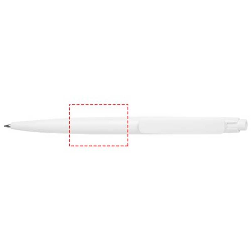 Ipe guľôčkové pero RCS z recyklovaného materiálu (čierny atrament), biela Ipe guľôčkové pero RCS z recyklovaného materiálu (čierny atrament), biela