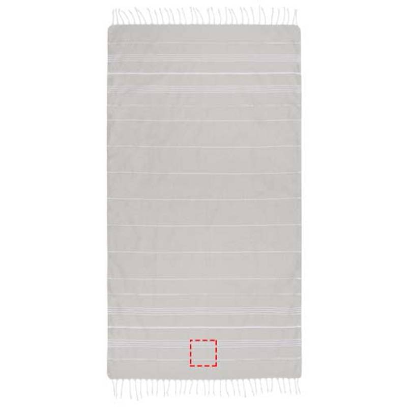 Anna 180 g/m² bavlněný ručník hammam 100 x 180 cm, hnědá Beige Anna 180 g/m² bavlněný ručník hammam 100 x 180 cm, hnědá Beige