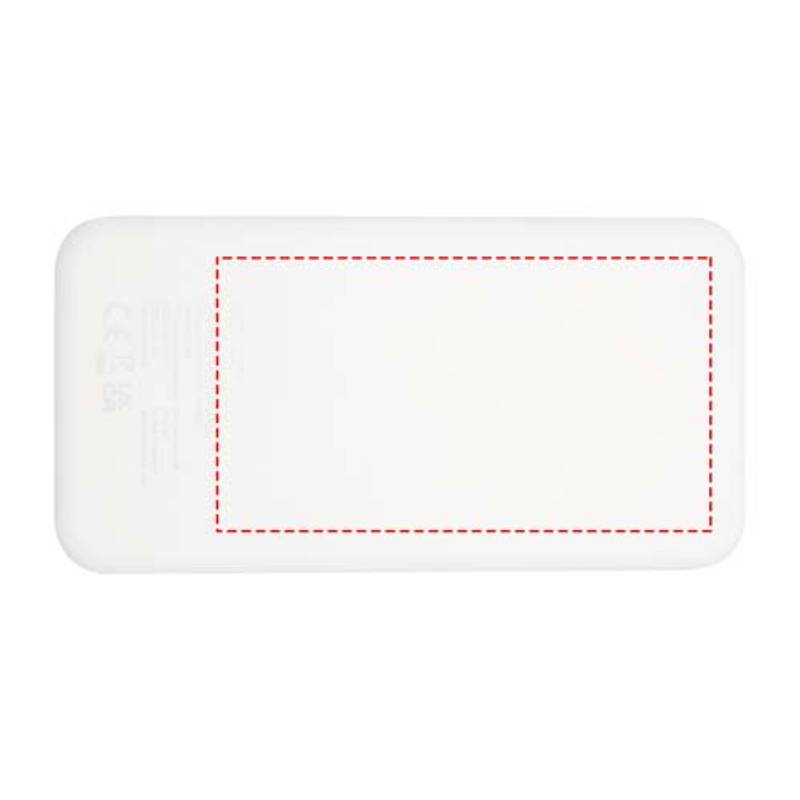 Tenká 4000 mAh duálna powerbanka Slender, biela Tenká 4000 mAh duálna powerbanka Slender, biela