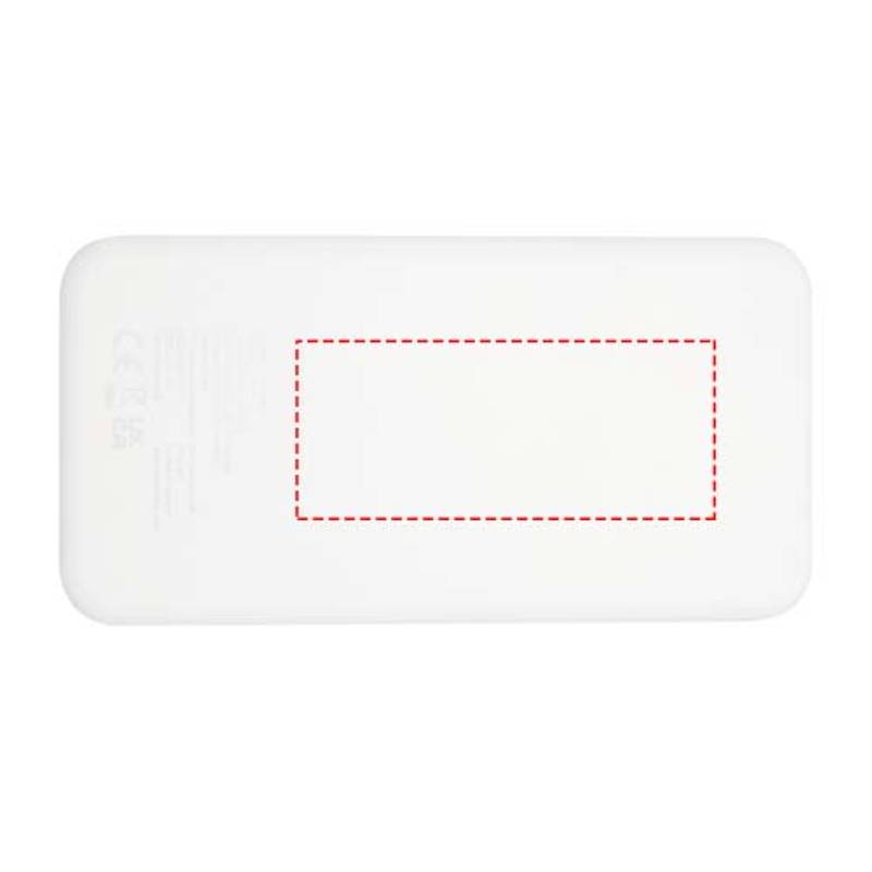 Tenká 4000 mAh duálna powerbanka Slender, biela Tenká 4000 mAh duálna powerbanka Slender, biela