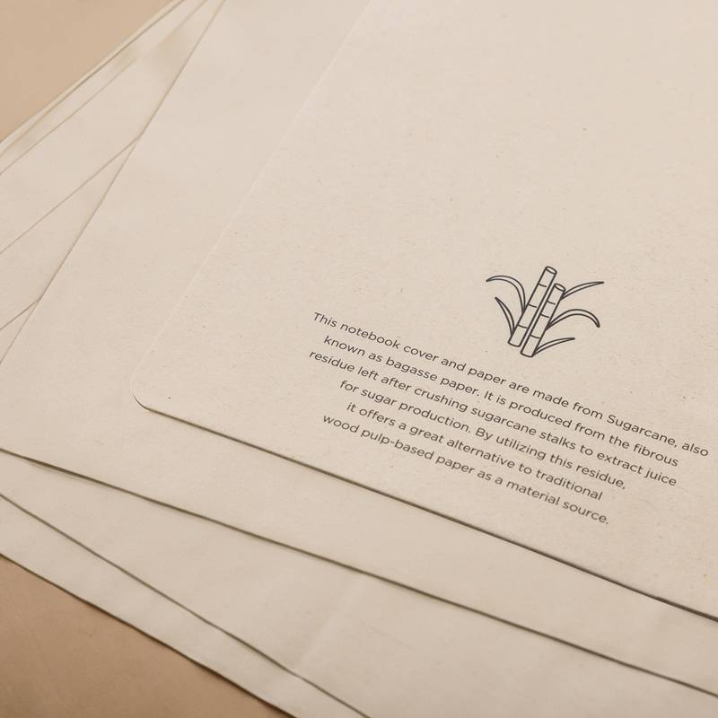 Zápisník Stylo A5 z Bonsurco cukrovej trstiny, modrá Zápisník Stylo A5 z Bonsurco cukrovej trstiny, modrá